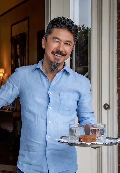 Chef Paul Manshon, innkeeper at The Reynolds Mansion